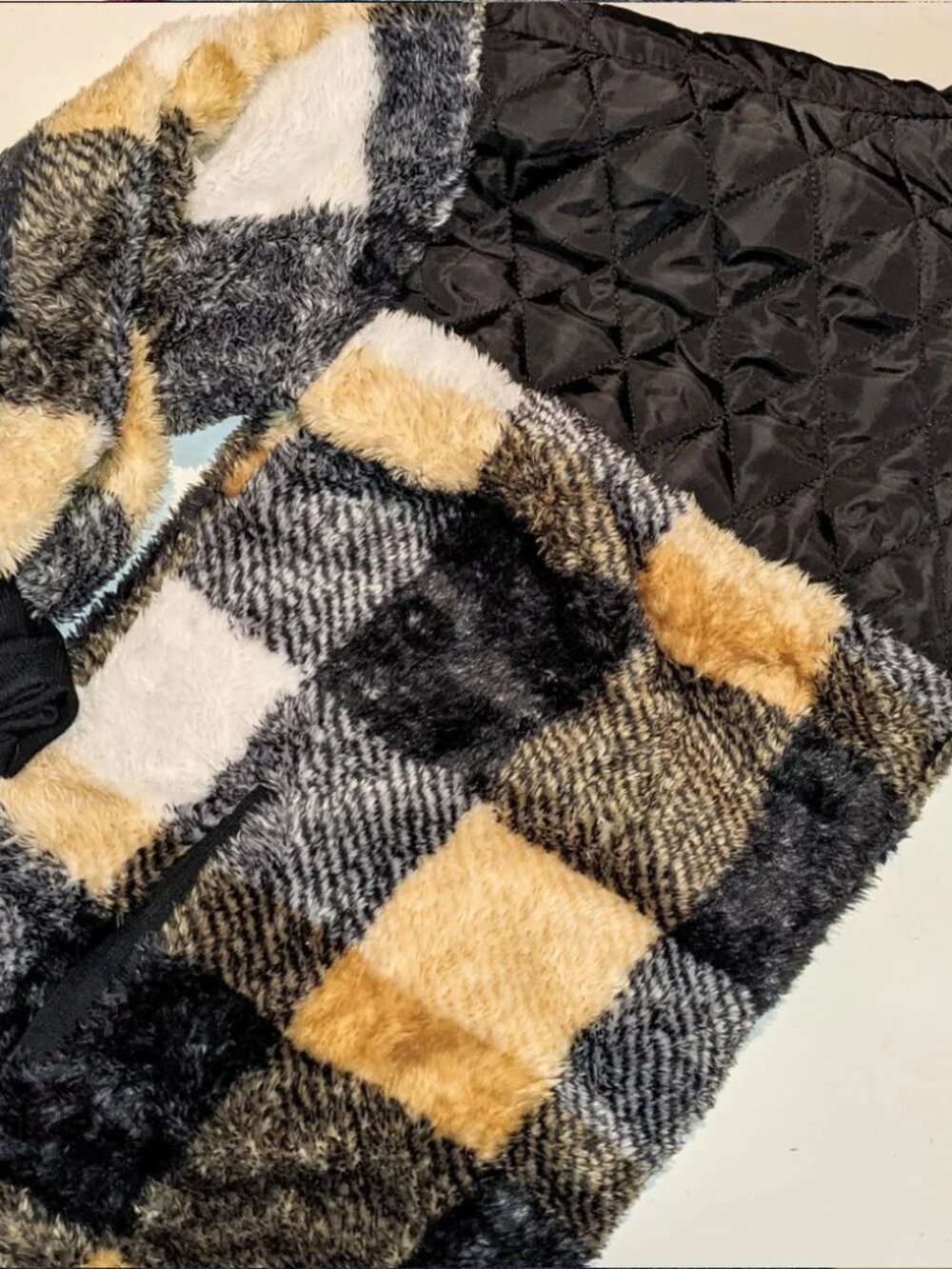 LuLaRoe XS Nancy Half Zipper Fluffy Sweater Jacket NWOT